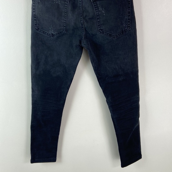 ✨3/$25✨ Forever 21 Men’s Black Distressed Jeans - 29 - Picture 7 of 7